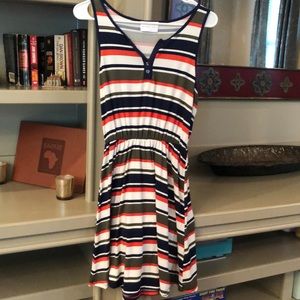 Perfect summer dress! Poly blend size small